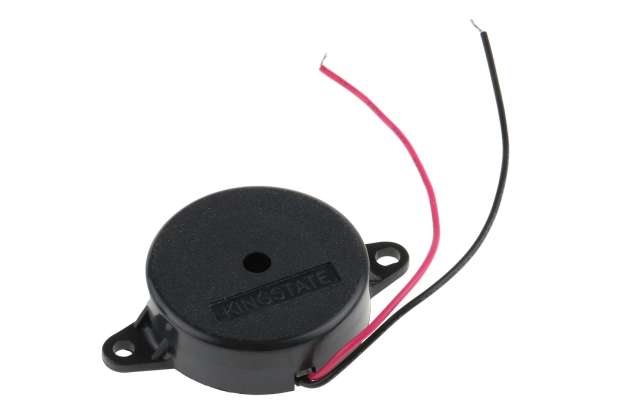 RS PRO 85分贝面板安装连续内置压电蜂鸣器，直径30毫米x厚10毫米，工作电压3V至30V直流