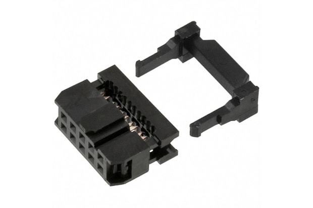 RS PRO 10-Way IDC Connector Socket for Cable Mount, 2-Row